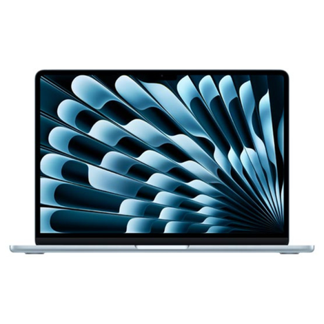 Apple MacBook Air 13 (M4, 10C CPU/10C GPU, 2025), 16 ГБ, 512 ГБ SSD, Sky Blue (небесно-голубой)
