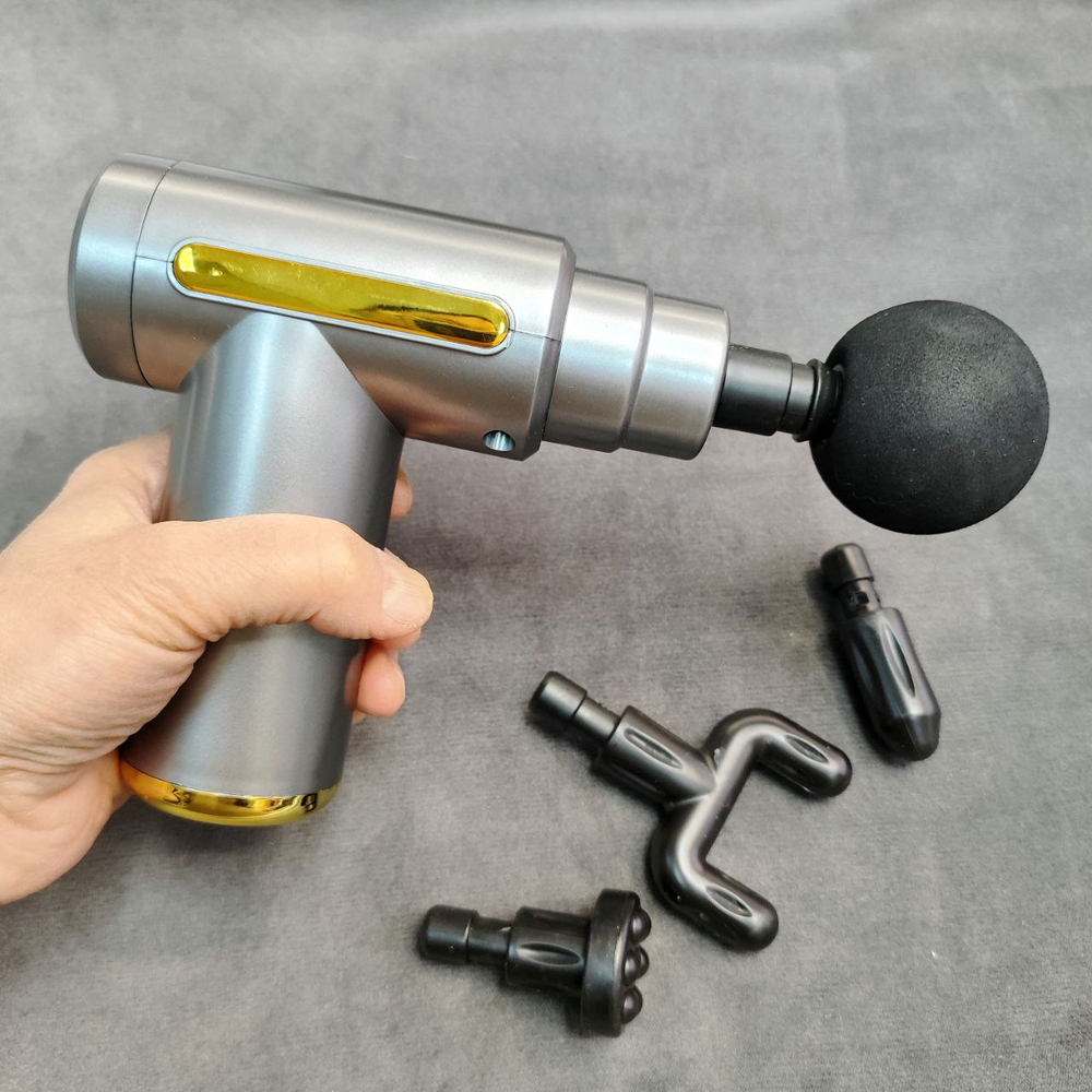 Электромассажер массажный пистолет