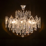 Citilux Селена CL302180 Люстра хрустальная Хром