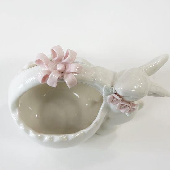 Конфетница "Лесные кролики",  12,5х8х12 см