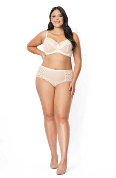 Бюстгальтер Carmela с чашками plus size без косточек (Размер: 90G) (Цвет: кремовый)