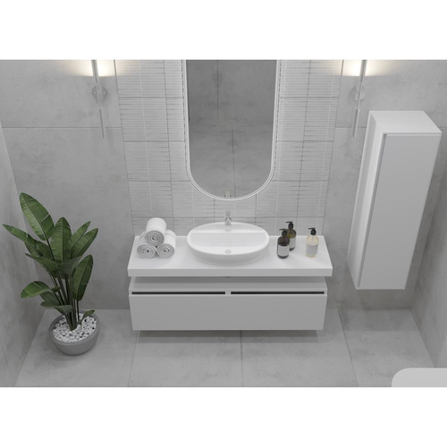 Тумба Armadi Art Flat Valessi Uno-S 120 897-120-W, WHITE глянец