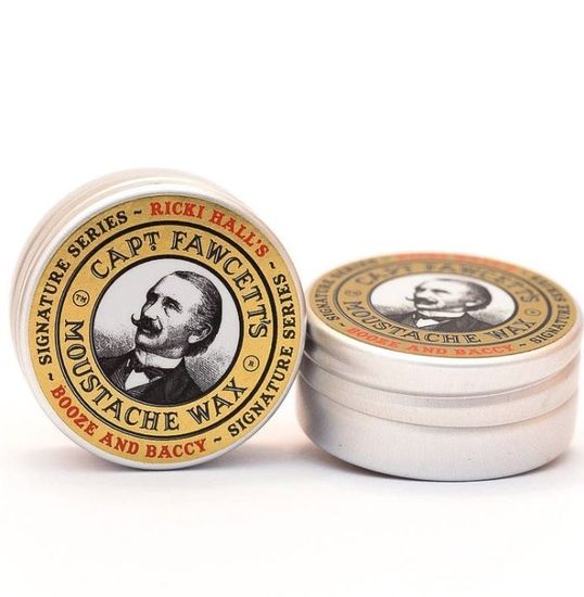 Воск для усов Captain Fawcett Ricki Hall`s Booze & Baccy 15 мл