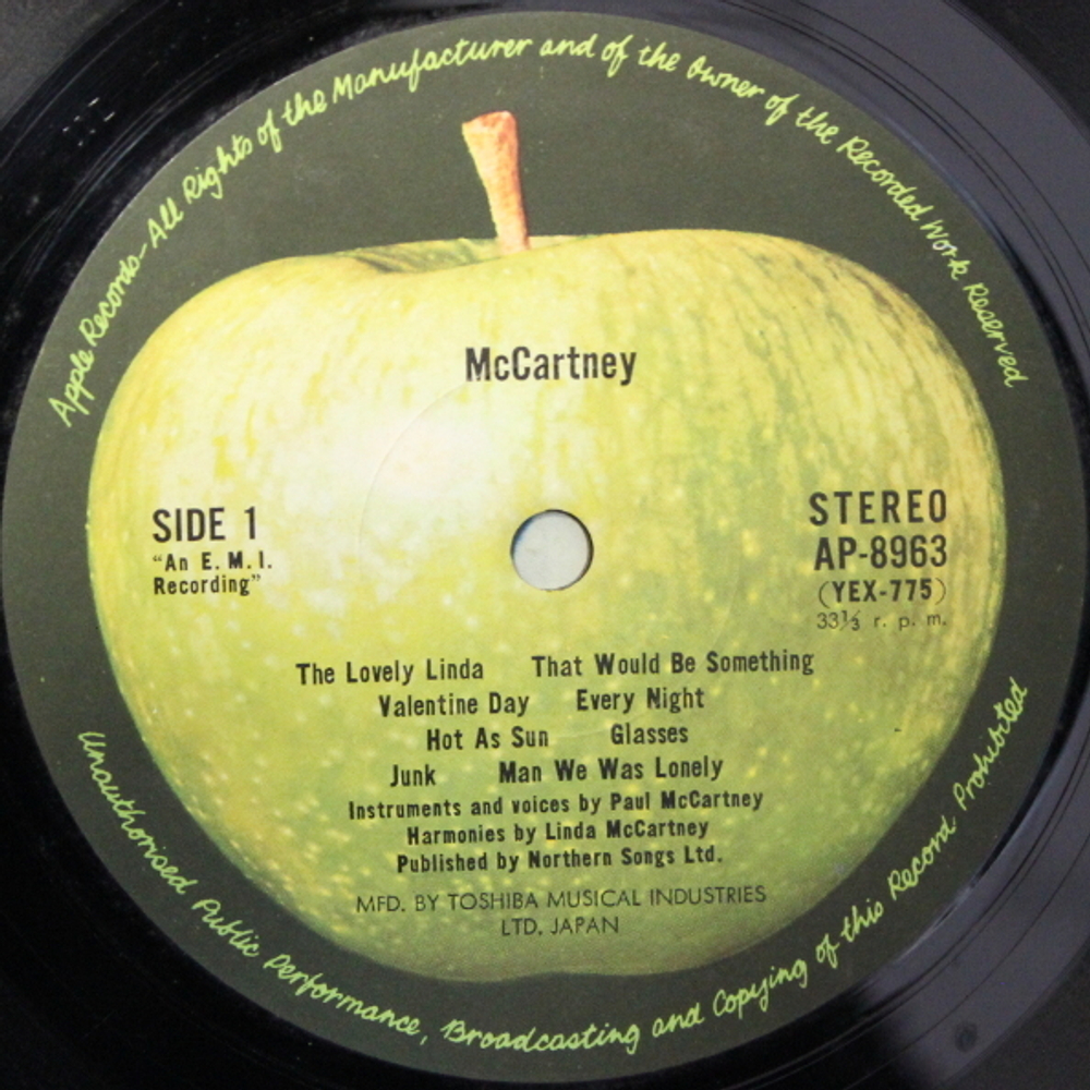 Paul McCartney / McCartney (LP)