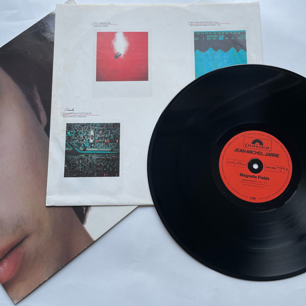 Винтажная виниловая пластинка LP Jean Michel Jarre Magnetic Fields (Германия 1981)
