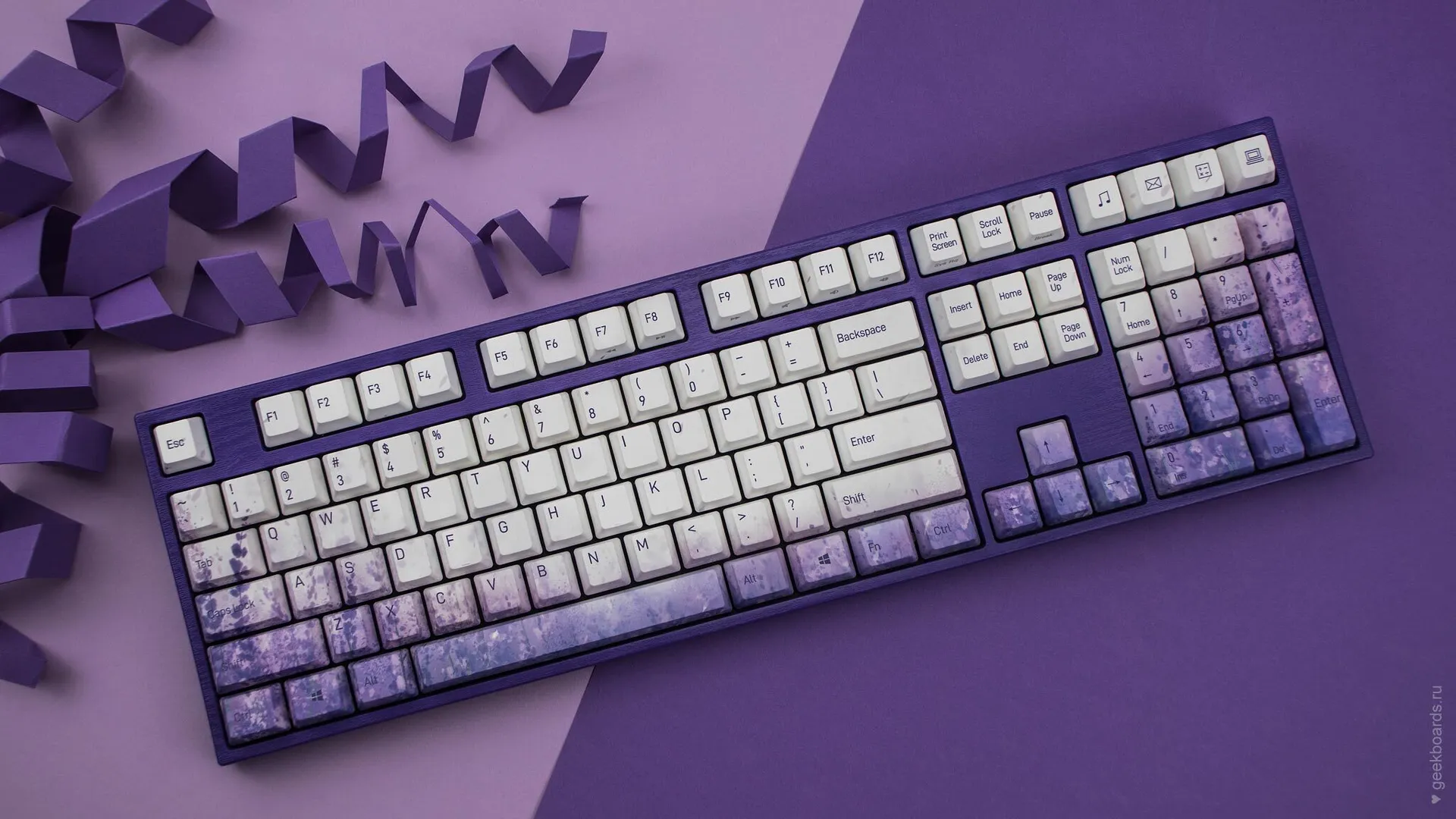 Varmilo Lavender 108 — купить на сайте профессиональных клавиатур Geekboards