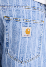Carhartt WIP RYLAN - Джинсовые шорты - Белый