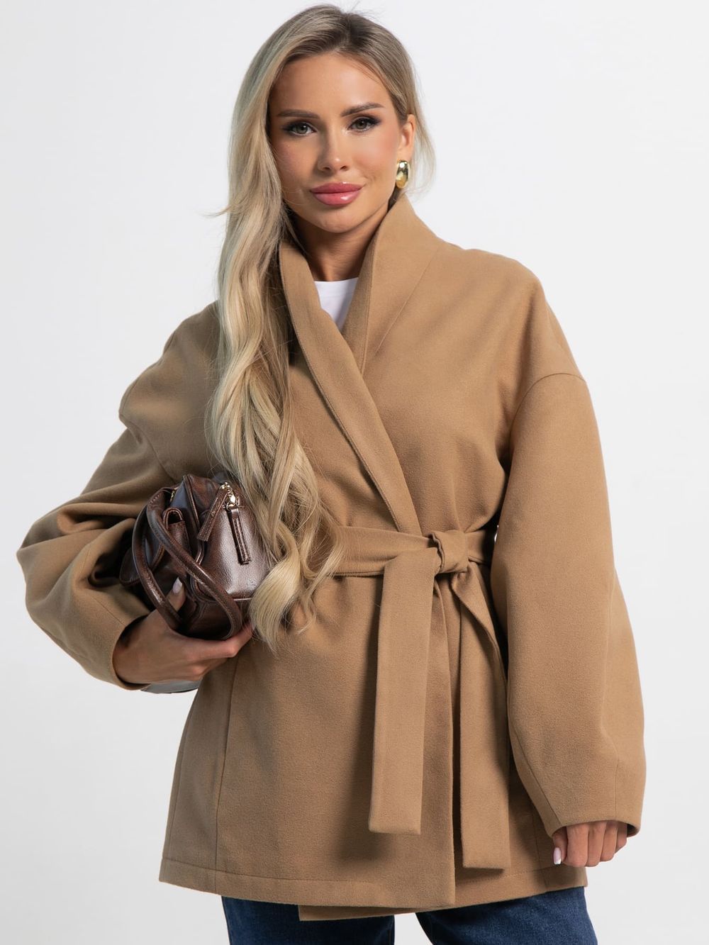Пальто Мелания (кэмел) Б15186-5М LT Collection