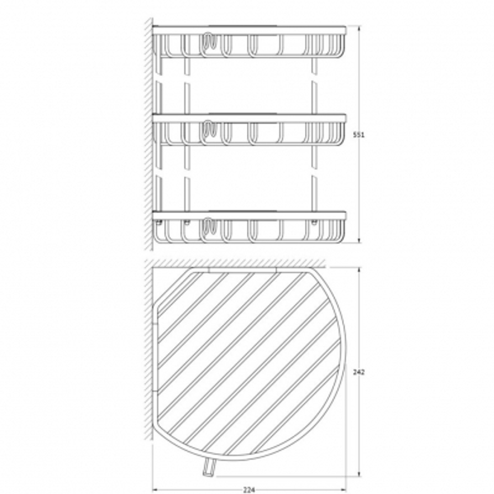 Полка FBS RYN 027