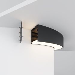 35x35 Ø320мм 1/4 круга Maytoni ALM-3535R-B-D-90°-0.3M