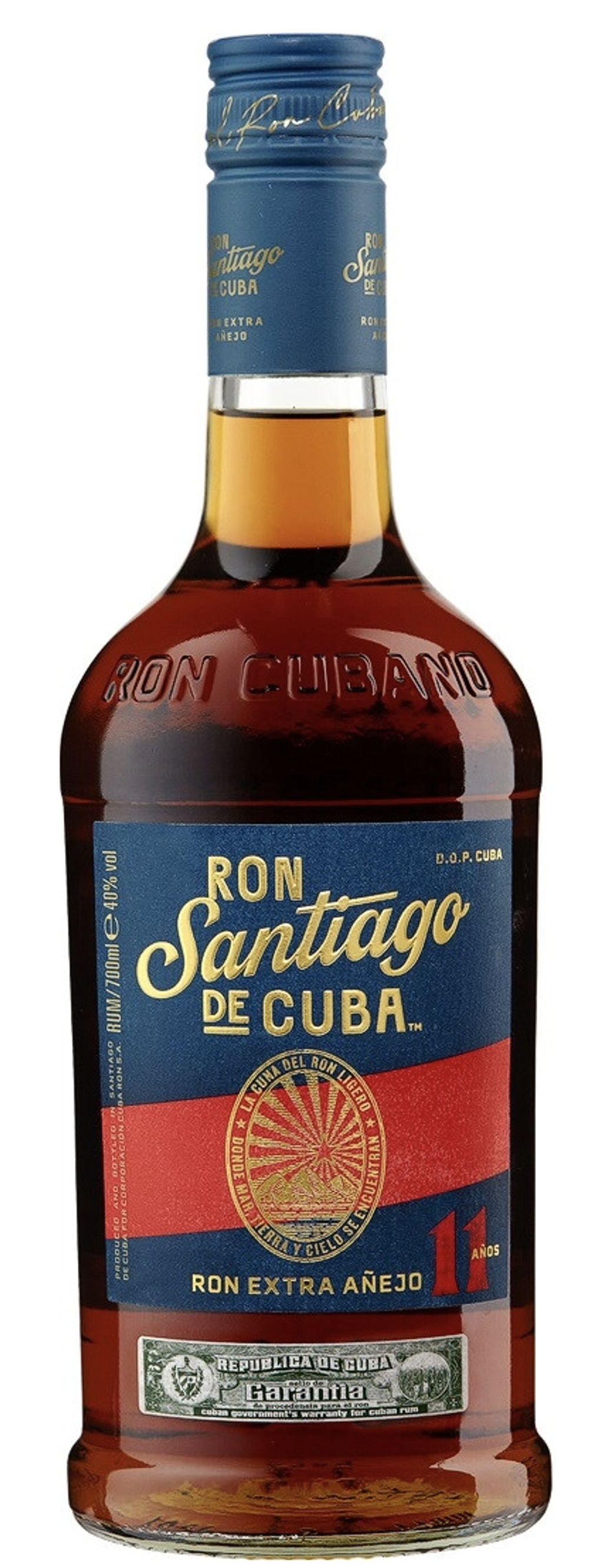 Ром Santiago de Cuba Extra Anejo 11 Anos, 0.7 л