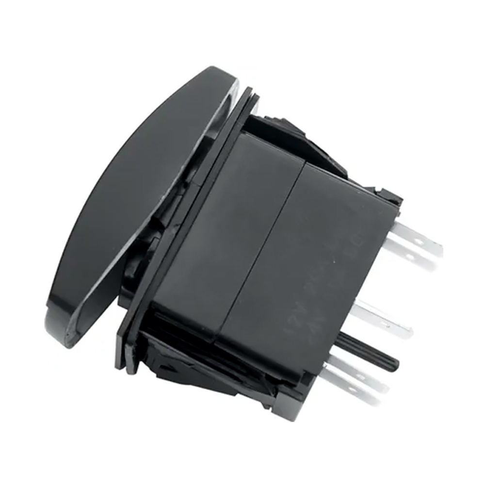 Переключатель ВКЛ/ВЫКЛ, синий, линия