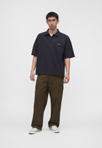 Carhartt WIP Футболка-поло - Чёрный