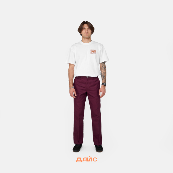  Брюки мужские Dickies Skateboarding Twill Pants артикул:WPSK67MR - купить в магазине Дайс