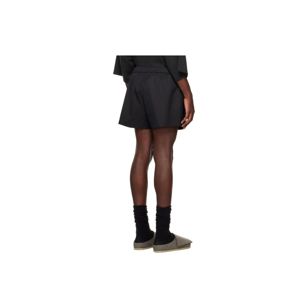 Шорты Fear of God SS23 Eternal Nylon- and wool-blend twill shorts Black, FOG-SS23-758