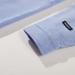 Рубашка YMKASHIX Velvet Button Сиреневая