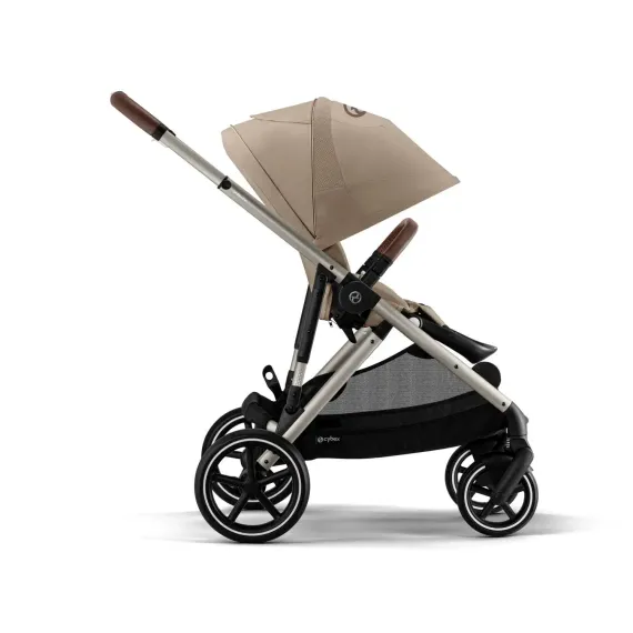 Прогулочная коляска для двойни Cybex Gazelle S TPE Almond Beige