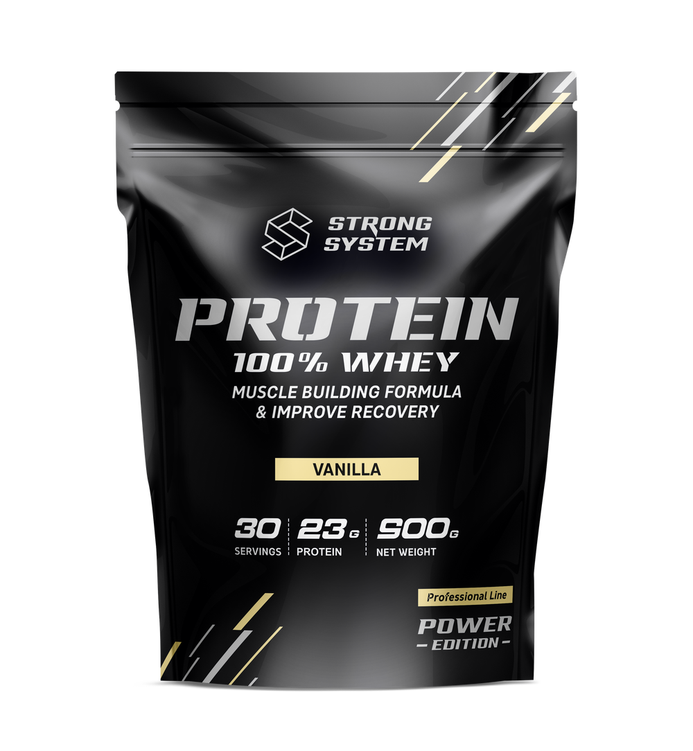 Strong System Сывороточный протеин 900 г