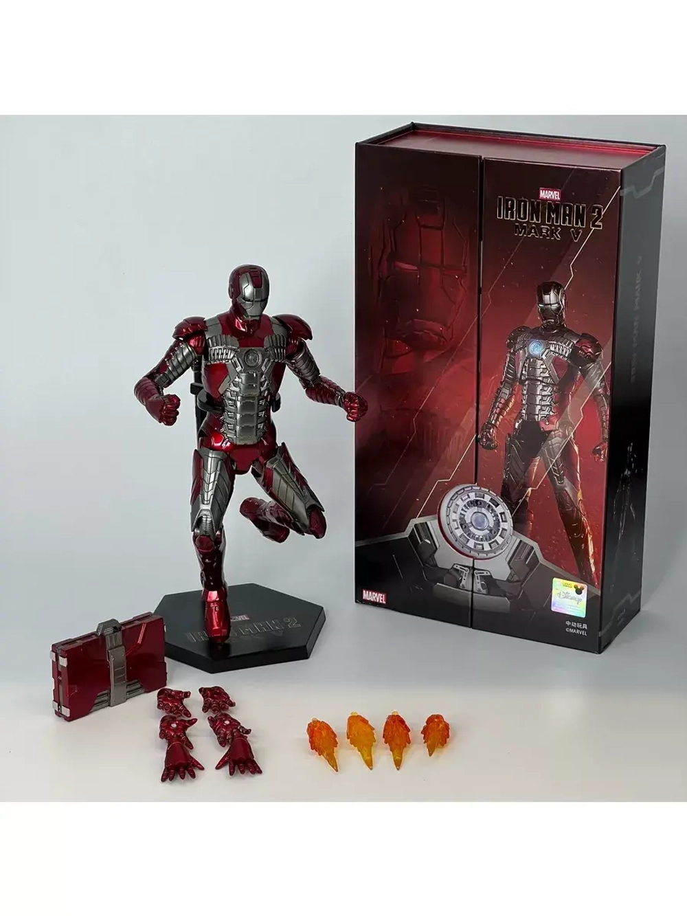 Фигурка Железный человек Marvel ZD Toys 1906-05 Mark 5