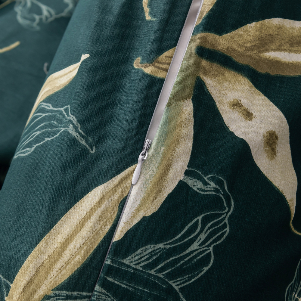 Комплект постельного белья Делюкс Сатин 100% хлопок на резинке LR606