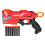 Пистолет с мягк.пулями, коробка 636A