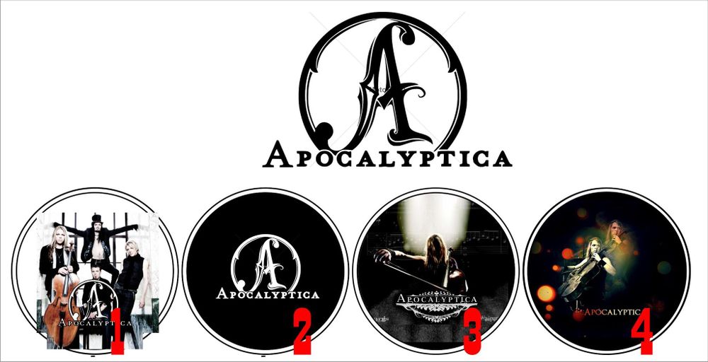 Значок Apocalyptica ( в ассортименте ) ( 36 мм )