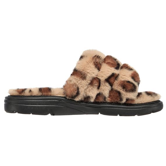 Skechers ARCH FIT LOUNGE 'Faux Fur Leopard'