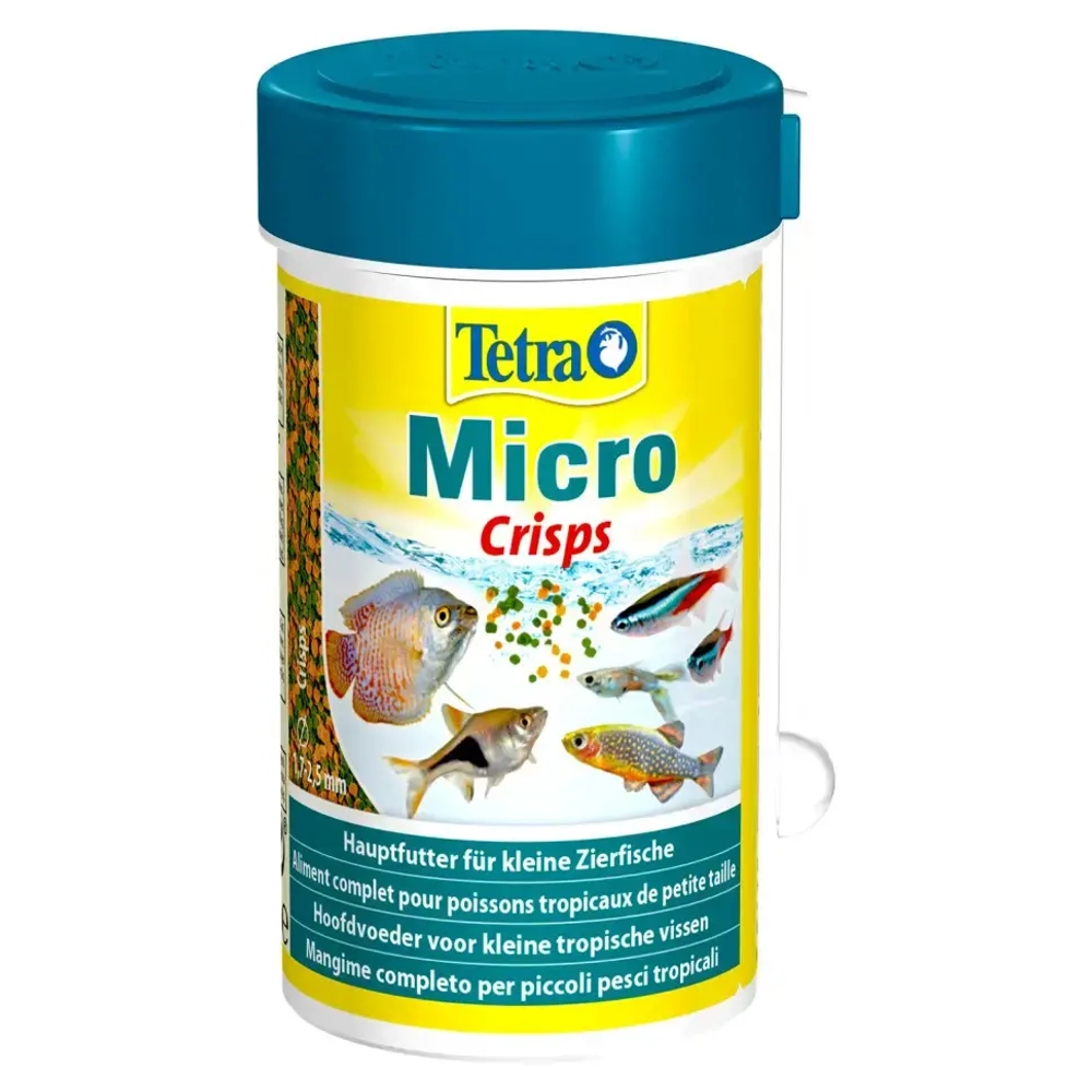 Tetra micro crisps корм для мелких видов рыб - 100 мл