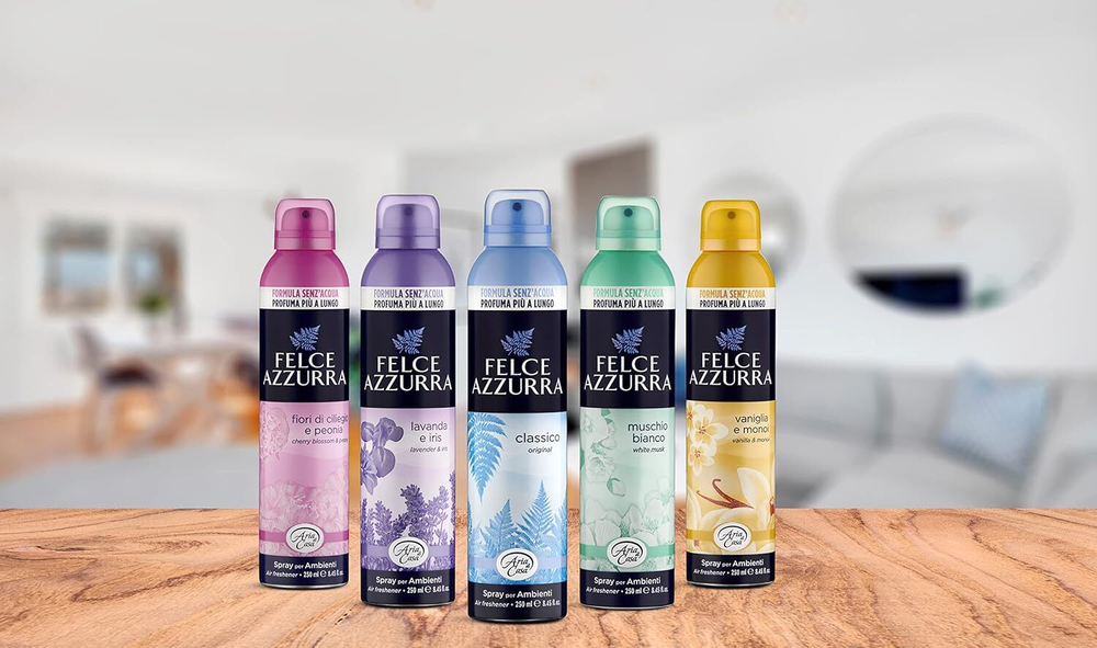 Felce Azzurra Освежитель воздуха - спрей «Лаванда и Ирис» Air Freshener Lavender & Iris 250 мл