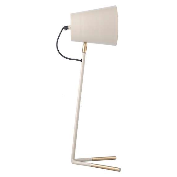 Лампа настольная byokko, D20х55 см, бежевая