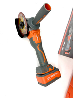 Болгарка Yaoto BS52128, бесщёточная, 2 аккумулятора, 6Ач в кейсе