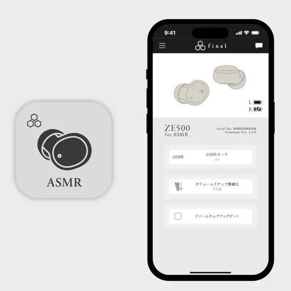 Final Audio ZE500 for ASMR Dark Cream