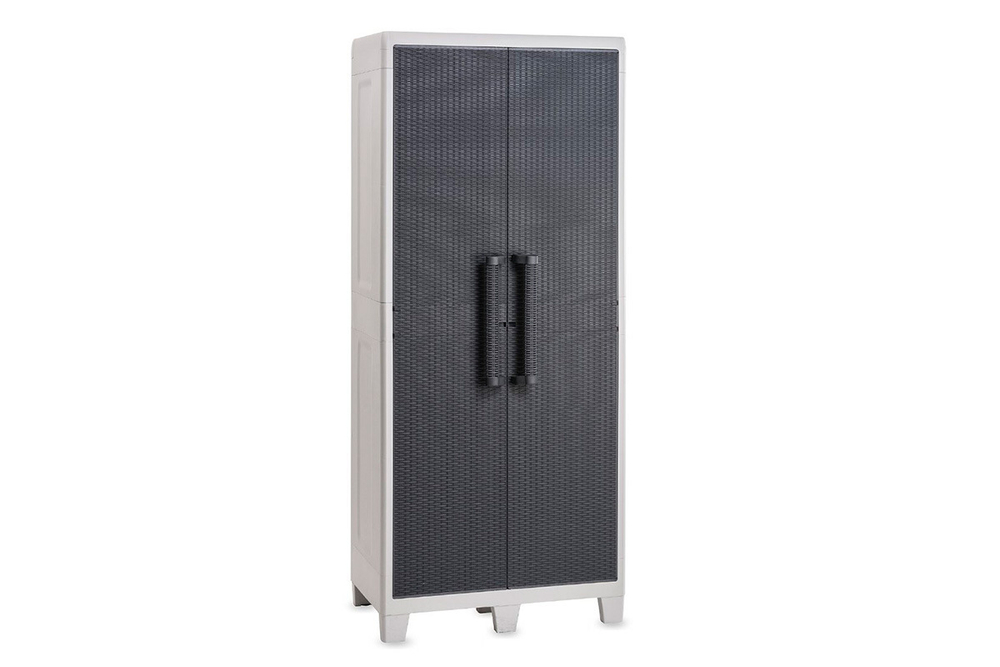 Уличный шкаф TOOMAX 2х дверный глубокий SANTORINI XL (3 полки)