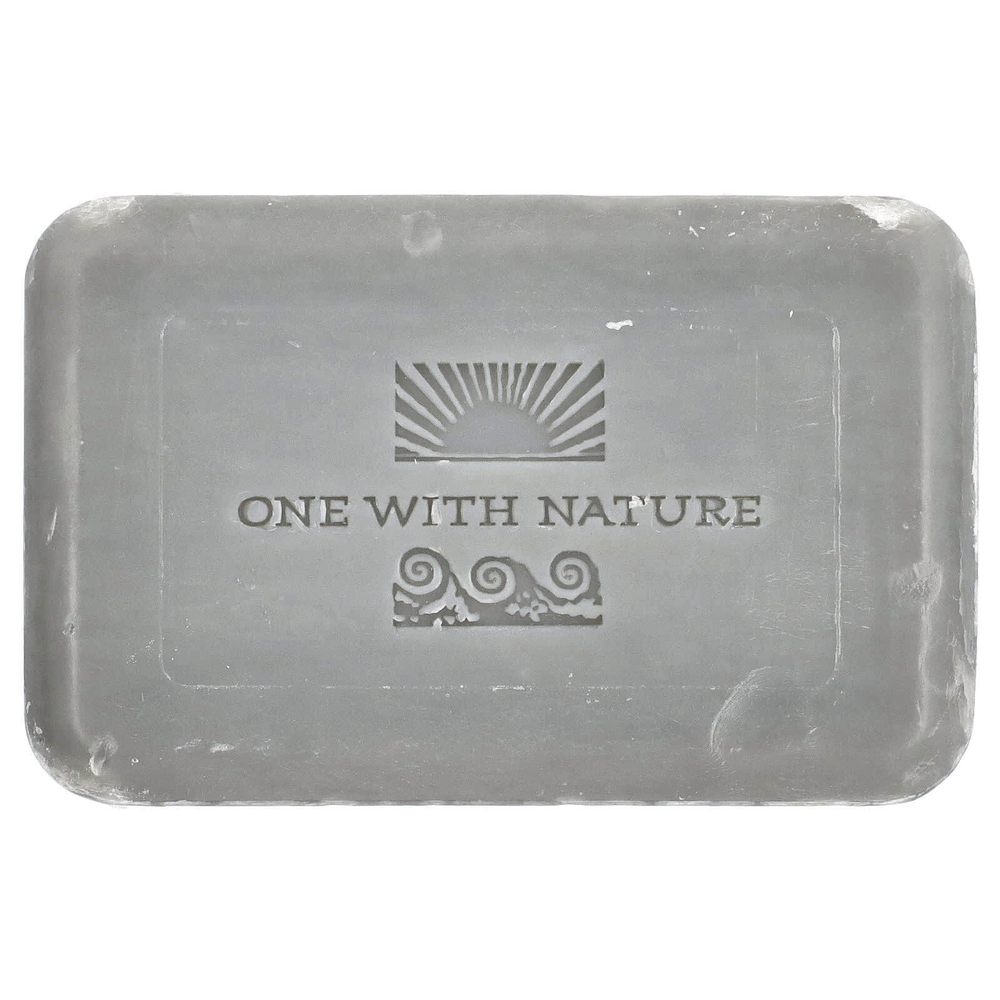 One with Nature, Минеральное мыло Мертвого моря, вулканическая грязь, 198 г (7 унций)