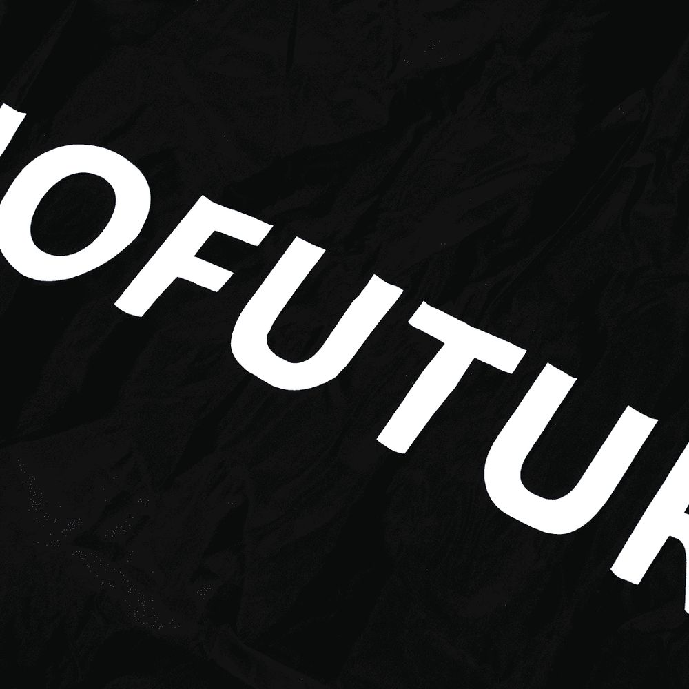 Дождевик Heartz No Future Classic Black черный