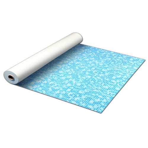 Пленка ПВХ 1,65х25,00м "Alkorplan-3000", "Byzance Blue", мозаика неразмытая