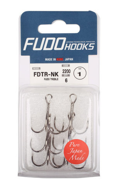 Крючки тройники FUDO TREBLE BN