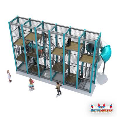 Плоский детский лабиринт «Радужная Улитка», 8,1×4,8×4,8 м