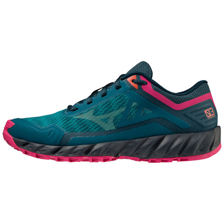 Кроссовки беговые женские MIZUNO Wave Ibuki 3 J1GK207332, р.UK5 (рос.37), изумрудный