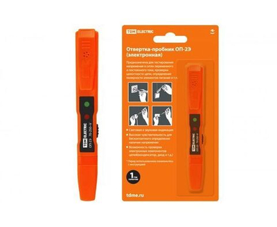 Отвертка-пробник TDM ОП-2Э SQ0501-0001