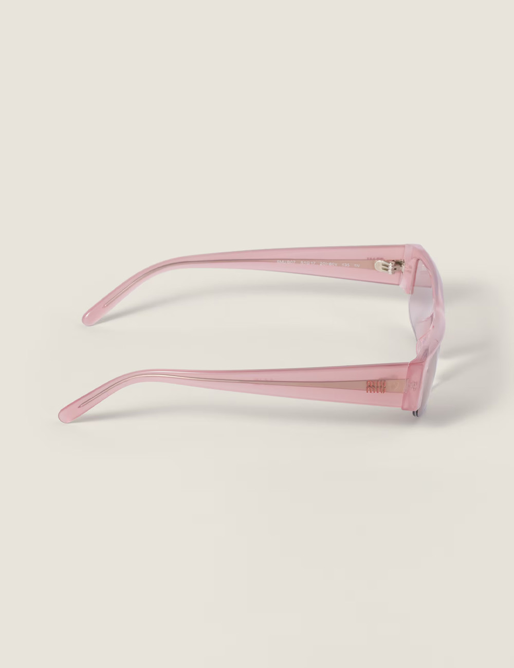 Солнцезащитные очки Miu Miu Vedette Light pink lenses
