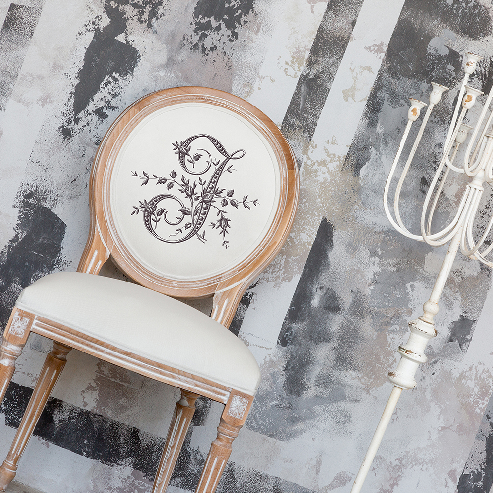 Стул Объект мечты Монограмма буквы J