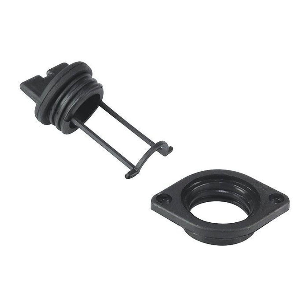 Заглушка дренажная 32мм пластик (сливная пробка)