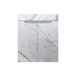 Тумба Модерн Арт Breeze 60, напольная, 2 двери, мрамор белый