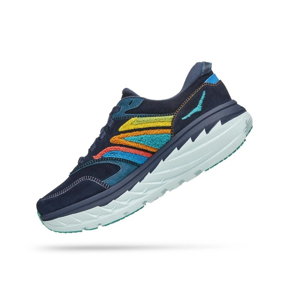 Кроссовки мужские HOKA U BONDI L EMBROIDERY Outer Space / Atlantis