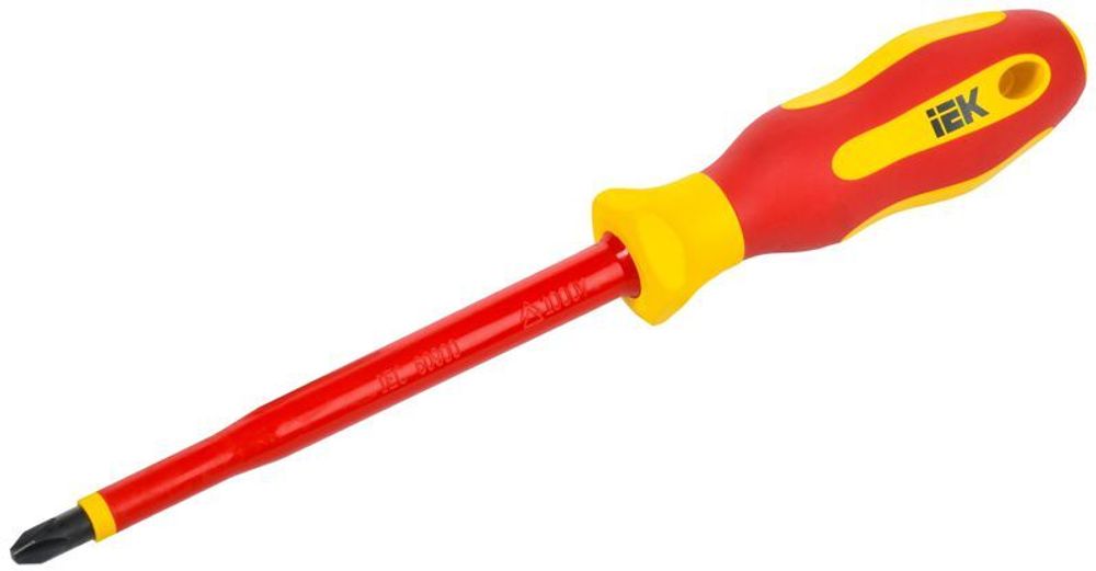 Отвертка диэлектрическая PH3х150 Т2 ARMA2L 5 IEK A2L5-SC30-T2-PH-30-150 Отвертка диэлектрическая PH3х150 Т2 ARMA2L 5 IEK A2L5-SC30-T2-PH-30-150