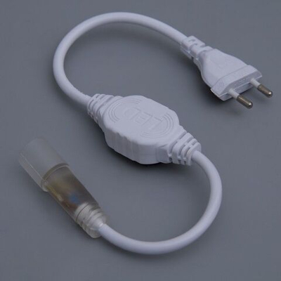 Силовой шнур для подключения круглого гибкого неона 14мм 220V