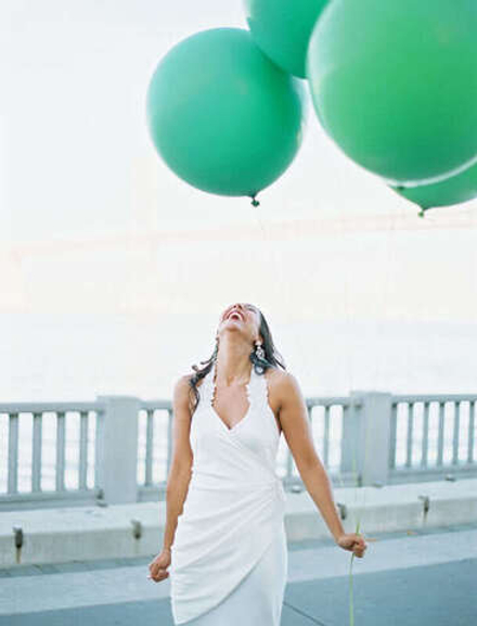 Большой зелёный шар