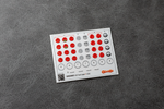 US Fuel filler caps 1:32 (3D decal)
