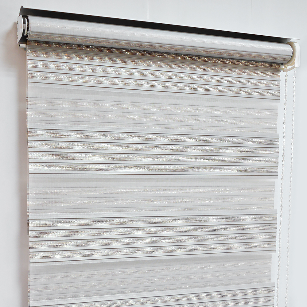 Штора рулонная "День/ночь" 160*160см серая, 110г/м2, NNSR035